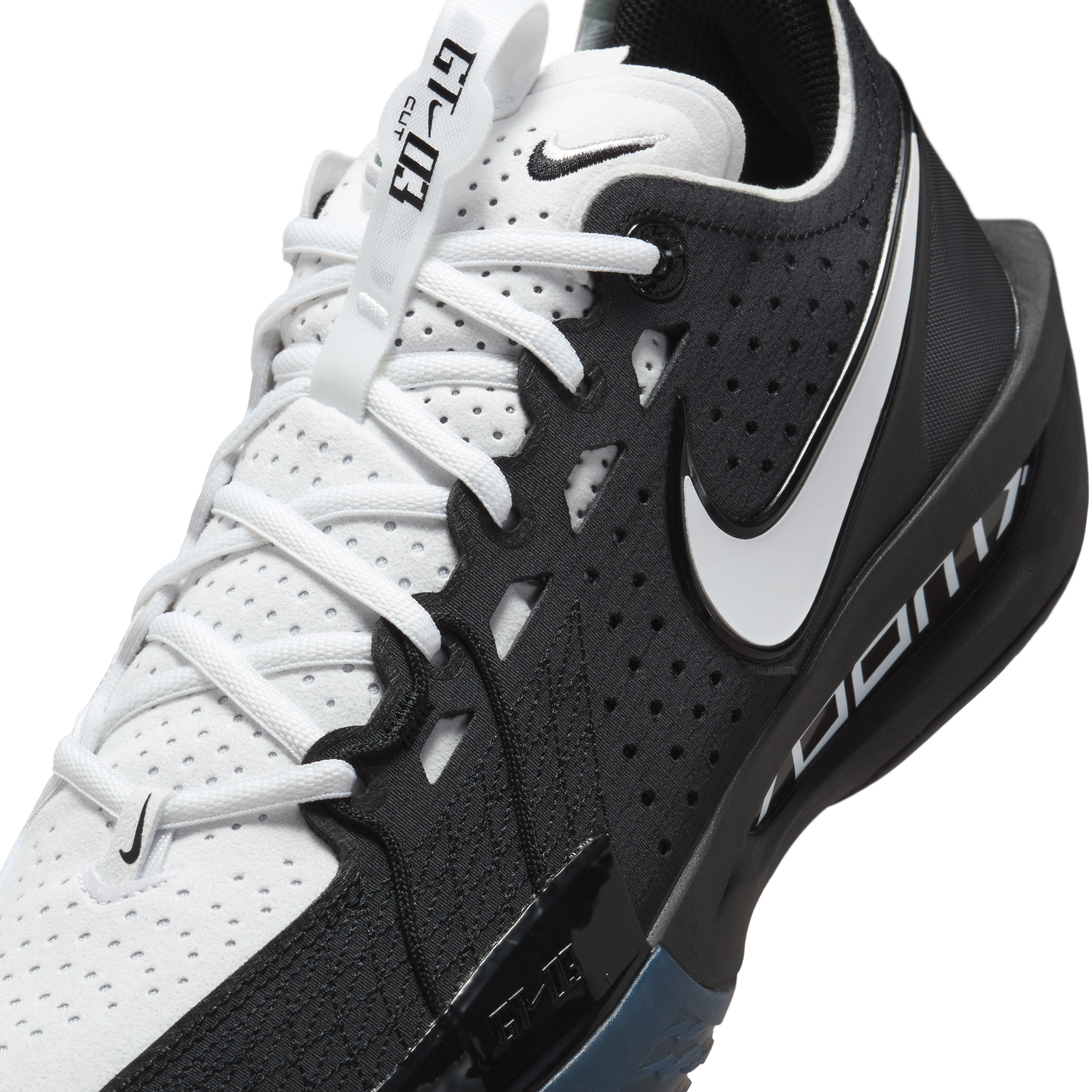 シューズ(男性用) NIKE G.T. CUT 3 EP BLACK/WHITE Nike G.T. Cut 3 EP Basketball Shoes “White/Black” (DV2918